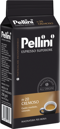 Pellini Espresso Superiore Cremoso no.20 kawa mielona 250g 